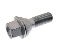 FEBI BILSTEIN Wheel Bolt 46654 M14 x 1,5 Conical Seat F 27 10.9 for light alloy rims, for steel rims 19 Zink flake coated Steel Male Hex