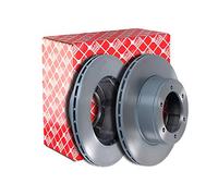 febi bilstein 47464 Brake Disc (2 Brake Disc) front, internally ventilated, No. of Holes 6
