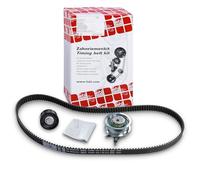 Timing belt kit with rounded tooth profile 47890 FEBI BILSTEIN for AUDI VW SEAT