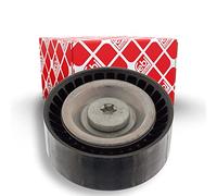 febi bilstein 49371 Idler Pulley for auxiliary belt, with screw, pack of one