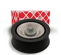 febi bilstein 49372 Idler Pulley for auxiliary belt, with screw, pack of one