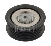 FEBI BILSTEIN Idler Pulley 49599 – V-ribbed Belt Deflection/Guide, with Screw – Pack of 1