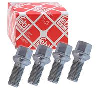 Febi Bilstein 4x M14x1.5x27mm Galvanised SW17 Wheel Bolts