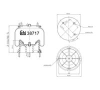 FEBI BILSTEIN 38717 Boot, air suspension