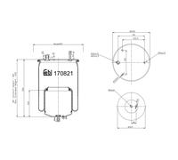 FEBI BILSTEIN 170821 Boot, air suspension