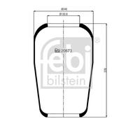 FEBI BILSTEIN 20673 Boot, air suspension