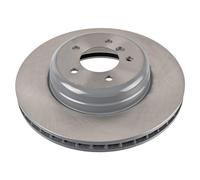 FEBI BILSTEIN Brake Disc 105719 - Front Coated, Internally Vented, 348 mm - Fits BMW 5 & 6 Series