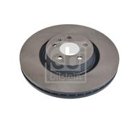 Febi Bilstein 107506 Brake Disc Single x1 Braking System Fits Audi