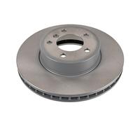 2x Brake Discs Pair Vented fits BMW 530D E60, E61 3.0D Front 02 to 10 324mm Set