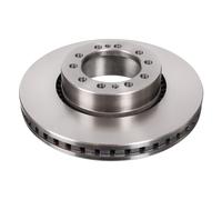 Febi Bilstein Brake Disc For Front Axle - 101732 - OE Equivalent Quality and Fit