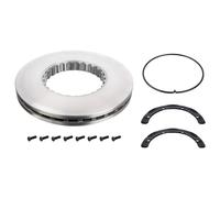 FEBI BILSTEIN Brake Disc 104671 - Coated Front/Rear, Fits Volvo Renault Trucks
