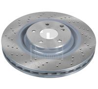 37516 Brake Disc front, perforated / internally ventilated, No. of Holes 5