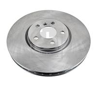 Genuine Febi 5 Stud Front Vented Coated Brake Discs - 106296