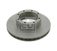 febi bilstein Brake Disc 24459 Front Single Vented Coated 322mm Fits Volvo