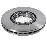 Febi Bilstein Brake Disc 105974 – Rear Trailing Axle, OE Matching Quality & Fit