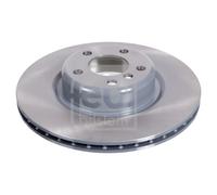 2x Brake Discs Pair Vented fits BMW M140 F20, F21 3.0 Rear 2015 on B58B30A 345mm