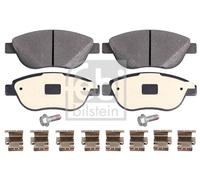 Ferdinand Bilstein Brake Pad Set 16964 - Front - Fits Fiat Doblo - PN 71770080 77364897 D16188921