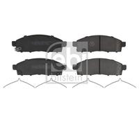 FEBI 16624 BRAKE PAD SET DISC BRAKE Front