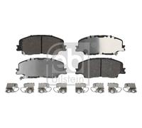 FEBI BILSTEIN BRAKE PAD SET, DISC BRAKE FRONT ISUZU D-MAX