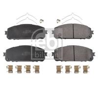 Brake pads Front Axle 170624 FEBI BILSTEIN for JEEP CHEROKEE CHEROKEE VAN
