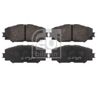 FEBI 16650 BRAKE PAD SET DISC BRAKE Front