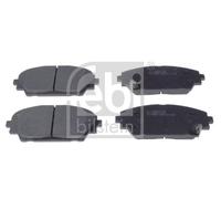 FEBI 116323 BRAKE PAD SET DISC BRAKE Front