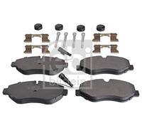 FEBI BILSTEIN BRAKE PAD SET, DISC BRAKE FRONT NISSAN CABSTAR NT400 CABSTAR