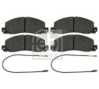 FEBI BILSTEIN BRAKE PAD SET, DISC BRAKE FRONT OPEL RENAULT VAUXHALL ARENA TRAFIC