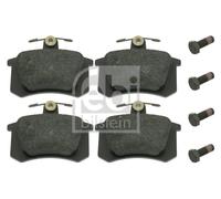 Brake Pads Set fits AUDI V8 Rear 3.6 4.2 88 to 94 4A0698451 4A0698451A Febi New