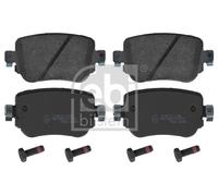 FEBI BILSTEIN BRAKE PAD SET, DISC BRAKE REAR AUDI SEAT SKODA VW A1 ALHAMBRA CADD