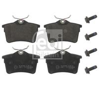 FEBI 16831 BRAKE PAD SET DISC BRAKE Rear
