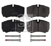 Brake Pads Set fits IVECO DAILY Mk4 3.0 Rear 07 to 11 F1CE0441A 002991667 Febi