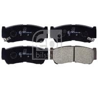 Brake pads Rear Axle 16668 FEBI BILSTEIN for HYUNDAI SANTA FÉ II H-1 Van