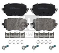 Brake Pads Set Rear 177185 Febi A0004201706 A0004205803 A0004207600 0004207600