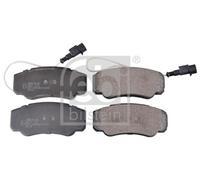 Brake pads Rear Axle 116254 FEBI BILSTEIN for NISSAN CABSTAR NT400 CABSTAR