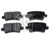 FEBI BILSTEIN Brake Pad Set Rear 95.7mm Length 46.5mm Width Fits Honda Civic