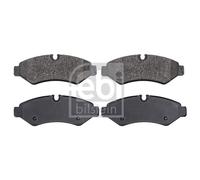 FEBI BILSTEIN Brake Pad Set 175647 - Rear Axle, Set of 4 - fits Mercedes-Benz Sprinter