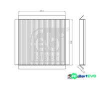 FEBI BILSTEIN CABIN AIR FILTER 192861