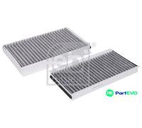 FEBI BILSTEIN CABIN AIR FILTER SET 22070 FOR BMW