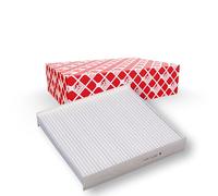 febi bilstein Cabin Filter, 1 unit (Pollen, Paper or Polyester, 48500, for Renault Clio IV, Dacia Sandero II, Nissan Micra V et al.)