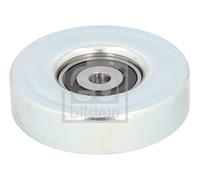 FEBI BILSTEIN Deflection/Guide Pulley, V-Ribbed Belt 184909 Compatible with: Daihatsu Materia, Sirion, Terios, Toyota Yaris