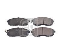 FEBI 116269 BRAKE PAD SET DISC BRAKE Front