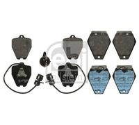 FEBI BILSTEIN DISC BRAKE BRAKE PAD SET 16762 FOR AUDI