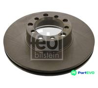 FEBI BILSTEIN FRONT 2 X BRAKE DISC 08545 FOR MERCEDES-BENZ