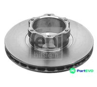 FEBI BILSTEIN FRONT 2 X BRAKE DISC 09678