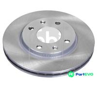 FEBI BILSTEIN FRONT 2 X BRAKE DISC 10316 FOR CITROËN PEUGEOT