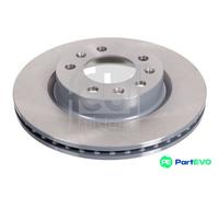 FEBI BILSTEIN FRONT 2 X BRAKE DISC 105713 FOR PEUGEOT
