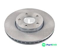 FEBI BILSTEIN FRONT 2 X BRAKE DISC 105718 FOR VOLVO