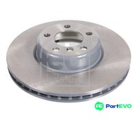 FEBI BILSTEIN FRONT 2 X BRAKE DISC 105721 FOR BMW