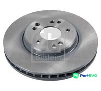 FEBI BILSTEIN FRONT 2 X BRAKE DISC 10686 FOR MERCEDES-BENZ
